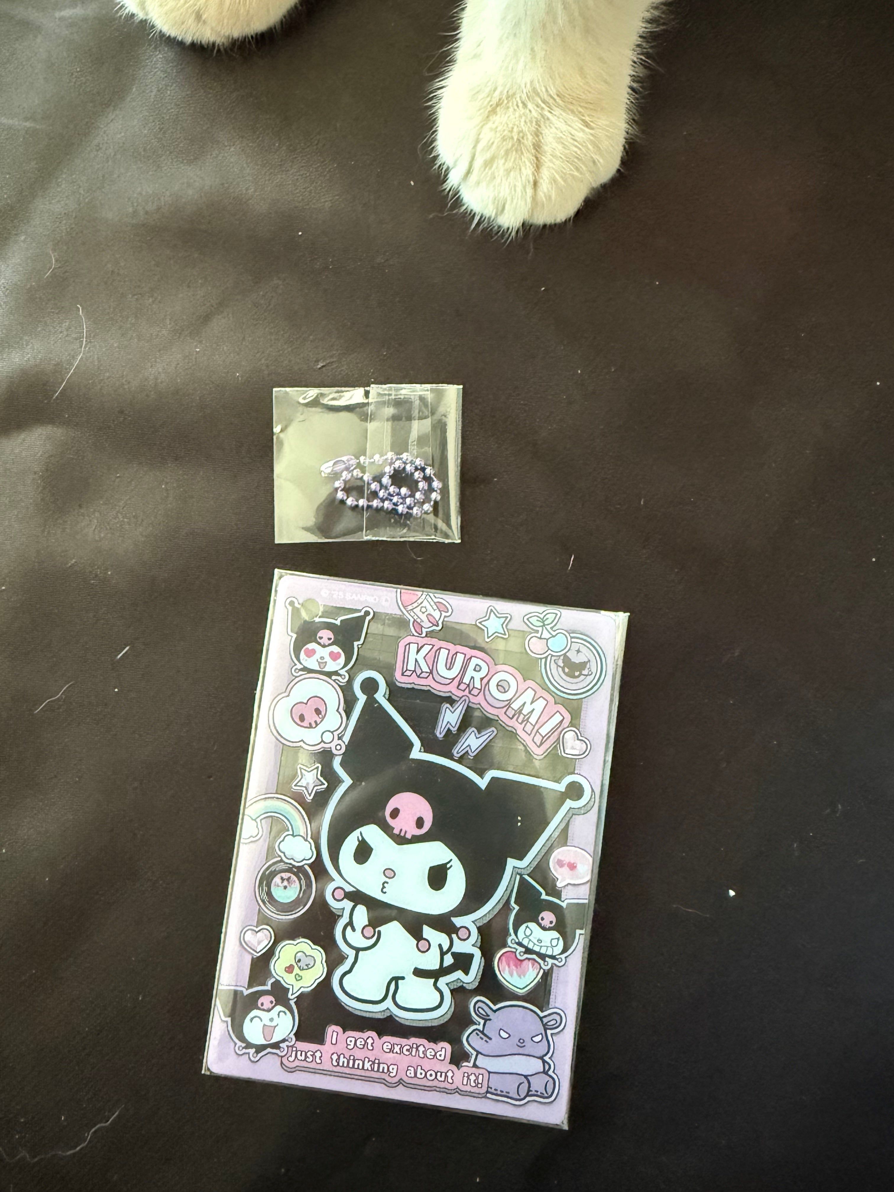 (現貨) sanrio clear card keychain