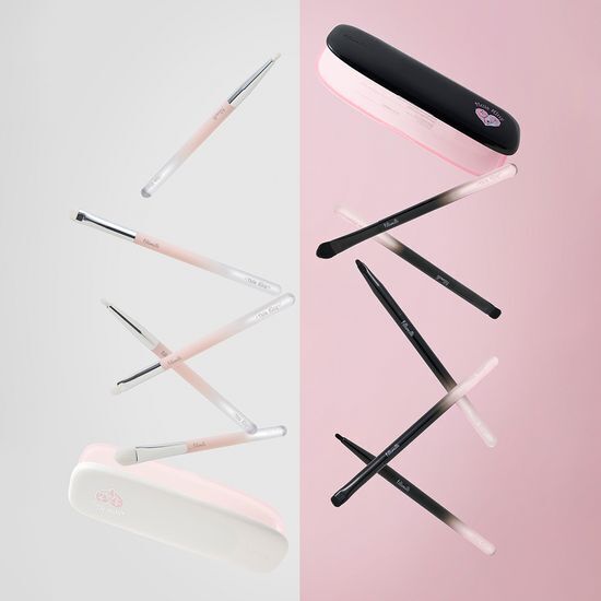 filli milli X hello kitty - eyebrush pro collection (2 colors)