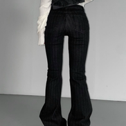 KR STRIPED BOOTCUT PANTS