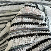 KR 薄款間條CROP CARDIGAN｜2 COLORS