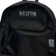 SCULPTOR - Nylon Slouchy Backpack (Black)