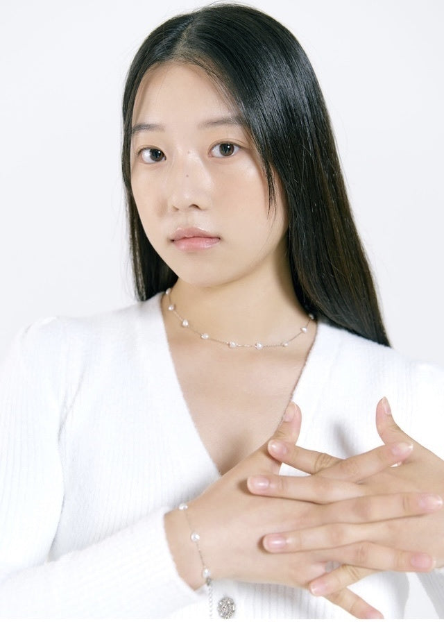 Almost Blue - CHUBBY HEART NECKLACE / BRACELET