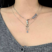 OFUSE - aqua necklace