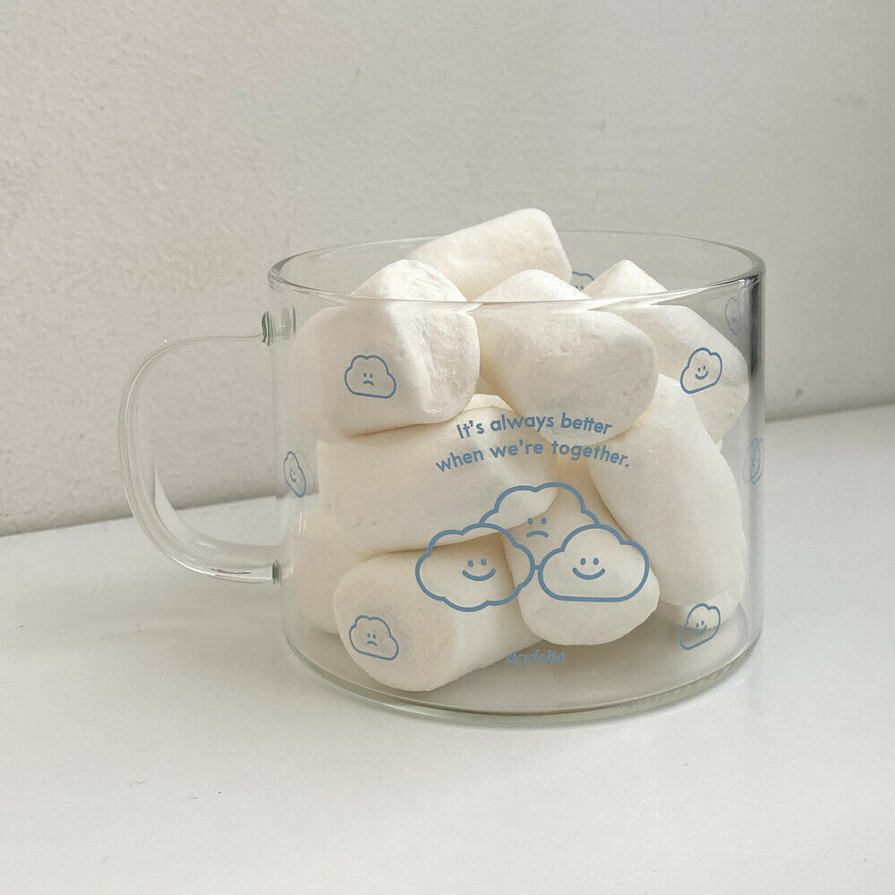 Skyfolio - cloud cereal mug