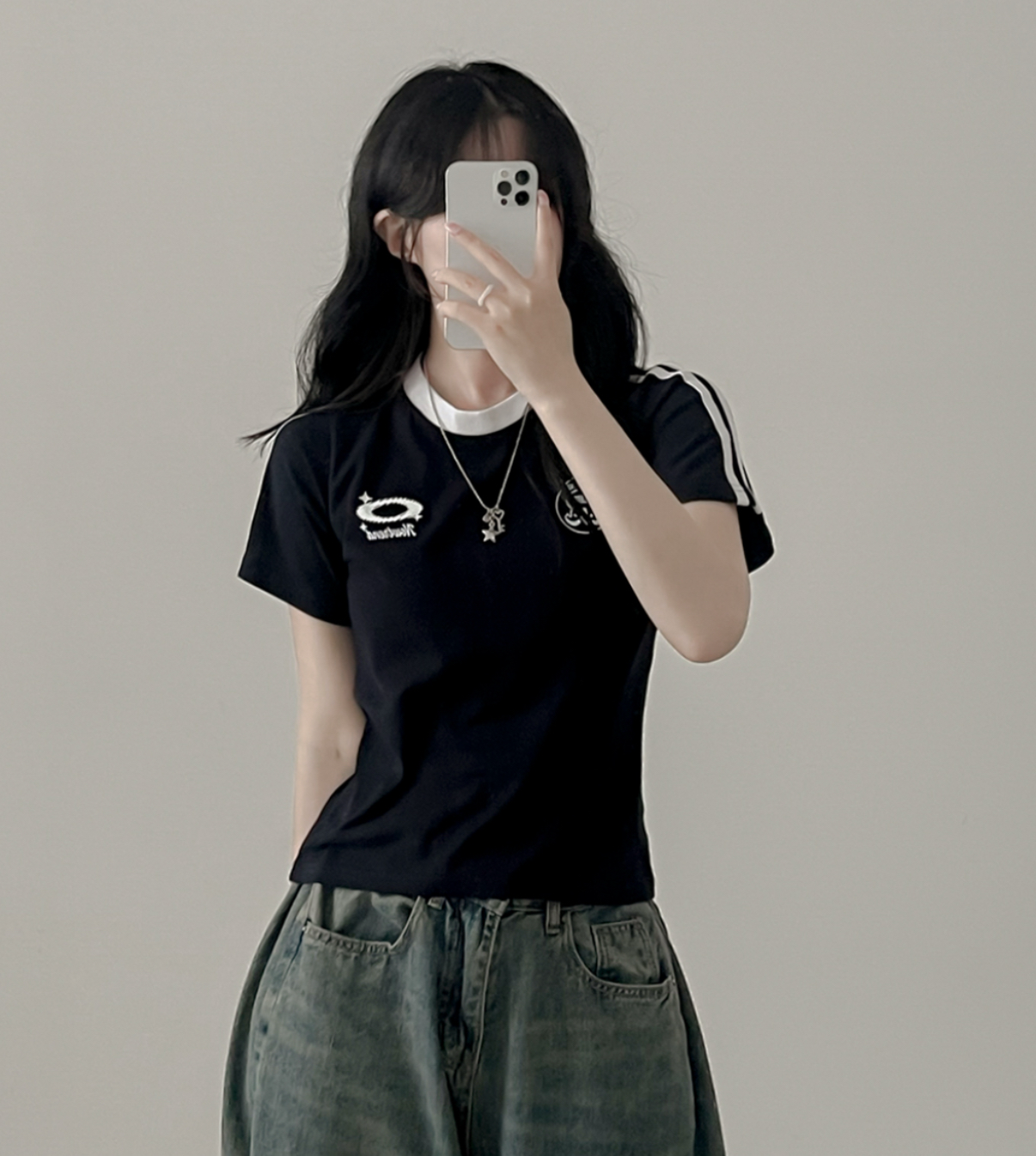 KR TRAINING CROP TSHIRT (2COLORS)