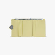 HEARTY FLAP WALLET (SOFT OLIVE)