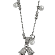 OFUSE - pearl drop necklace (bell)