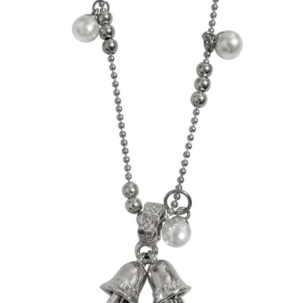 OFUSE - pearl drop necklace (bell)