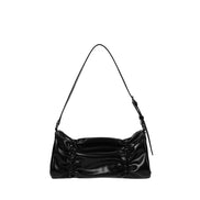 (liz同款) Pleats Bag (Black)