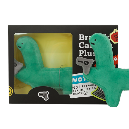 JOGUMAN - DINO WITH GUN PLUSH TOY