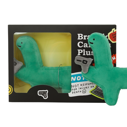 JOGUMAN - DINO WITH GUN PLUSH TOY
