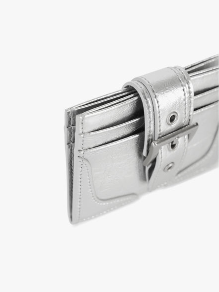 BUCKLE BRIDGE POCKET (SILVER)