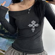 KR BLANK CROSS TOP (4 COLORS)