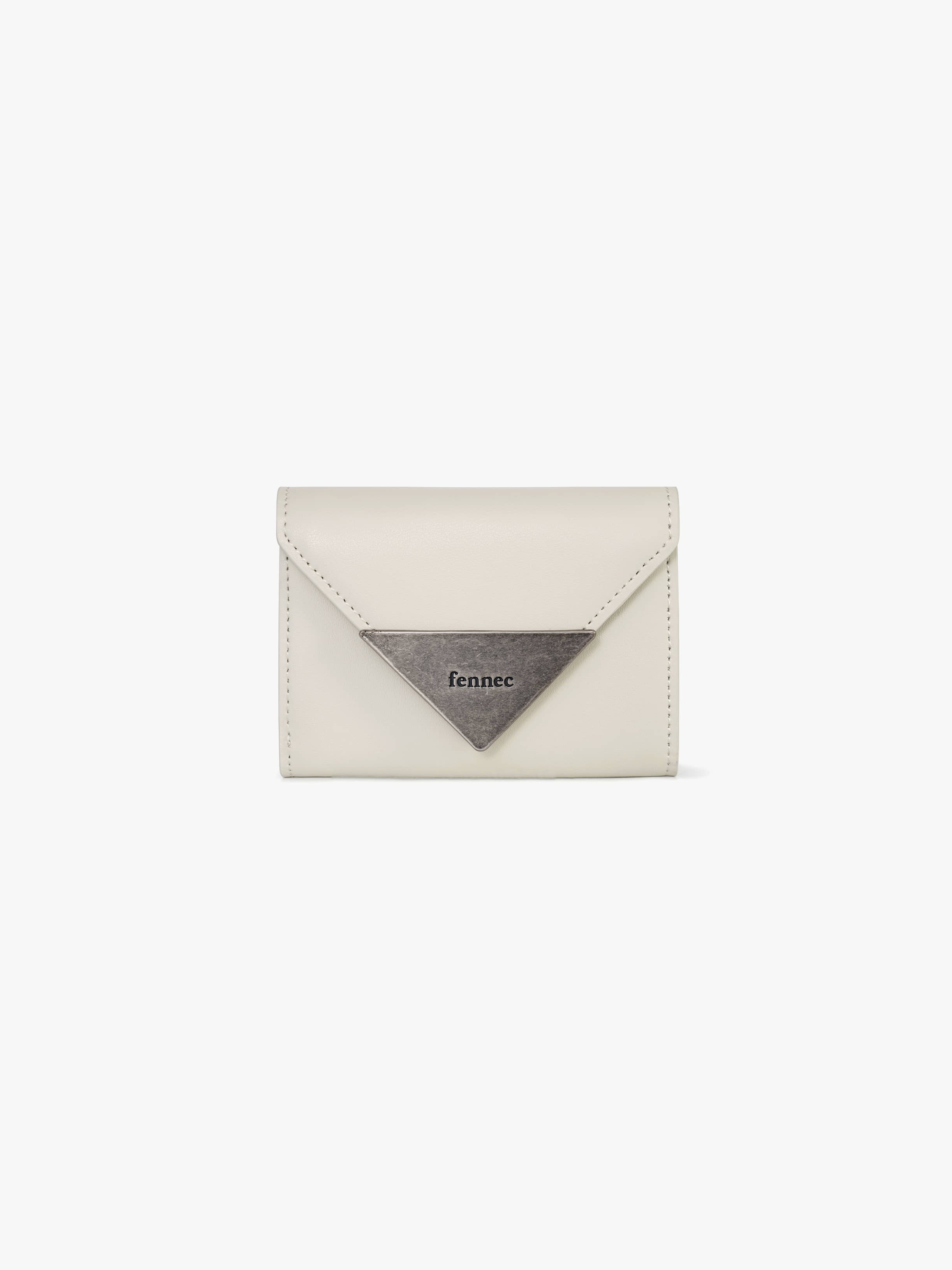 MATT TRIANGLE WALLET (CREAM)