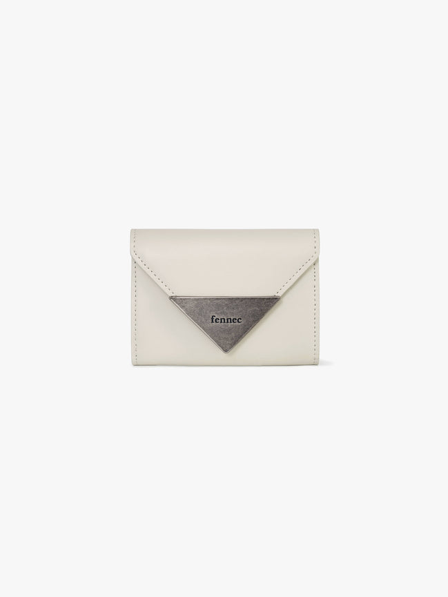 MATT TRIANGLE WALLET (CREAM)