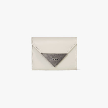 MATT TRIANGLE WALLET (CREAM)