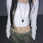 KR MINI BALLS TOP WITH NECKLACE