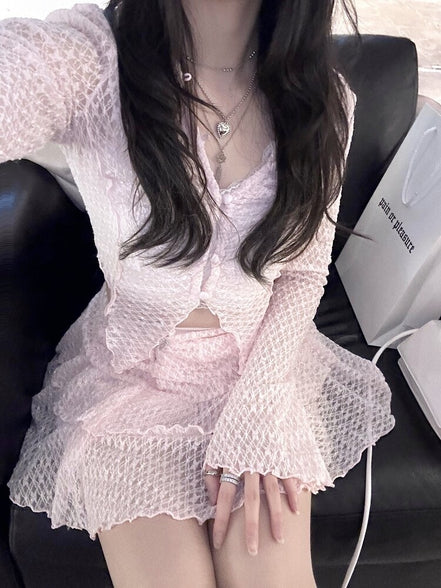 OFUSE - mini heart ball necklace