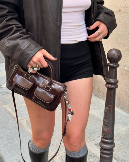 Chubby Half Bag (MARRON)