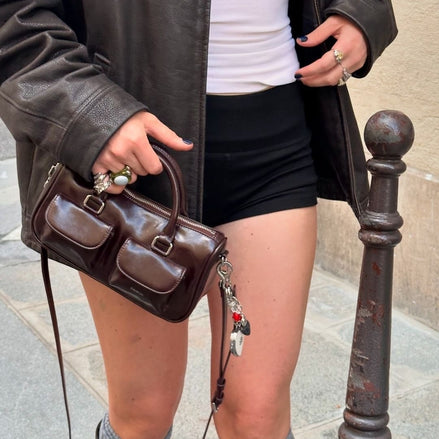 Chubby Half Bag (MARRON)