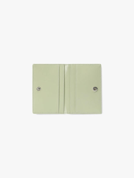 CRINKLE SOFT CARD CASE (PISTACHIO)