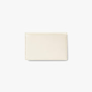 CRINKLE SOFT CARD CASE (VANILLA)