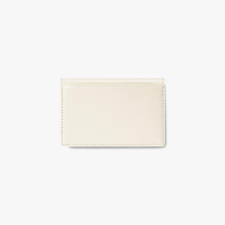 CRINKLE SOFT CARD CASE (VANILLA)