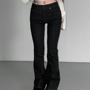 KR STRIPED BOOTCUT PANTS