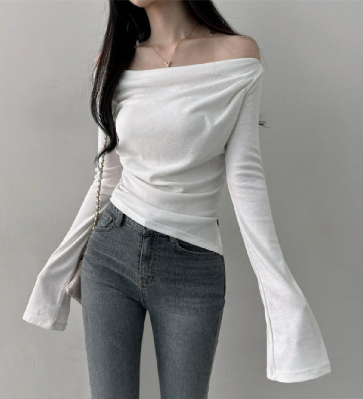 KR ELLY OFF SHOULDER TOP (4 COLORS)