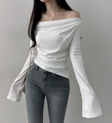 KR ELLY OFF SHOULDER TOP (4 COLORS)
