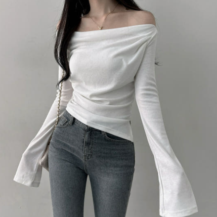 KR ELLY OFF SHOULDER TOP (4 COLORS)