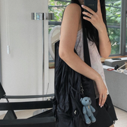 DRAWSTRING BACKPACK (BLACK)