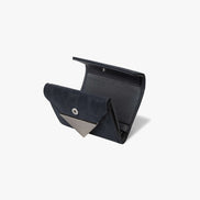 TRIANGLE DOCO WALLET (LEOPARD NAVY)