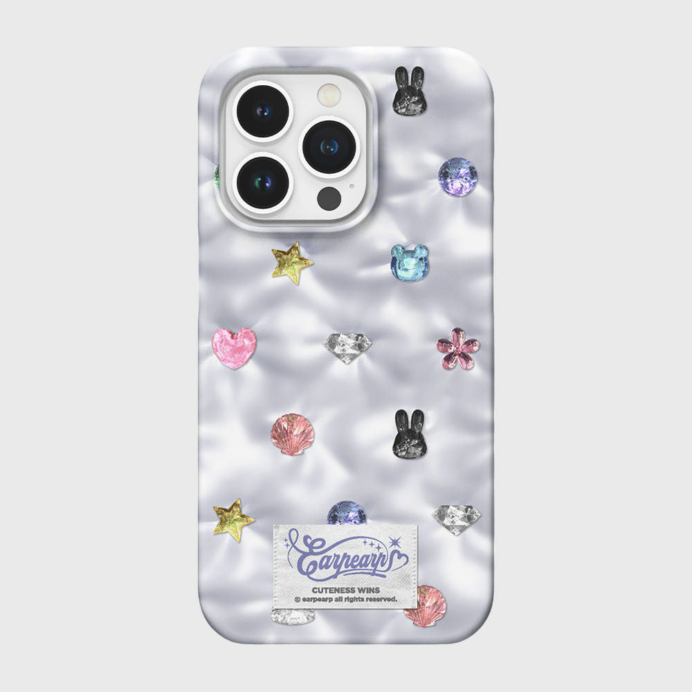 EARPEARP - GEM OBJ - WHITE 硬殼