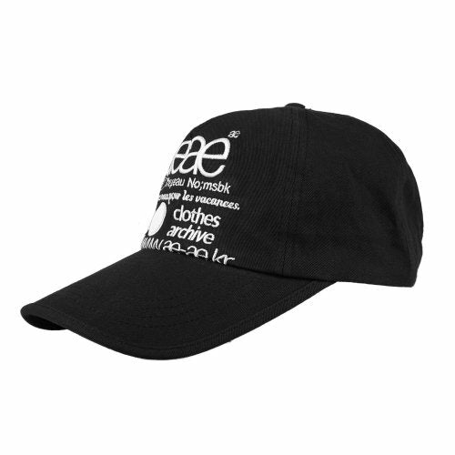AEAE Web Logo 5pannel Cap [BLACK]