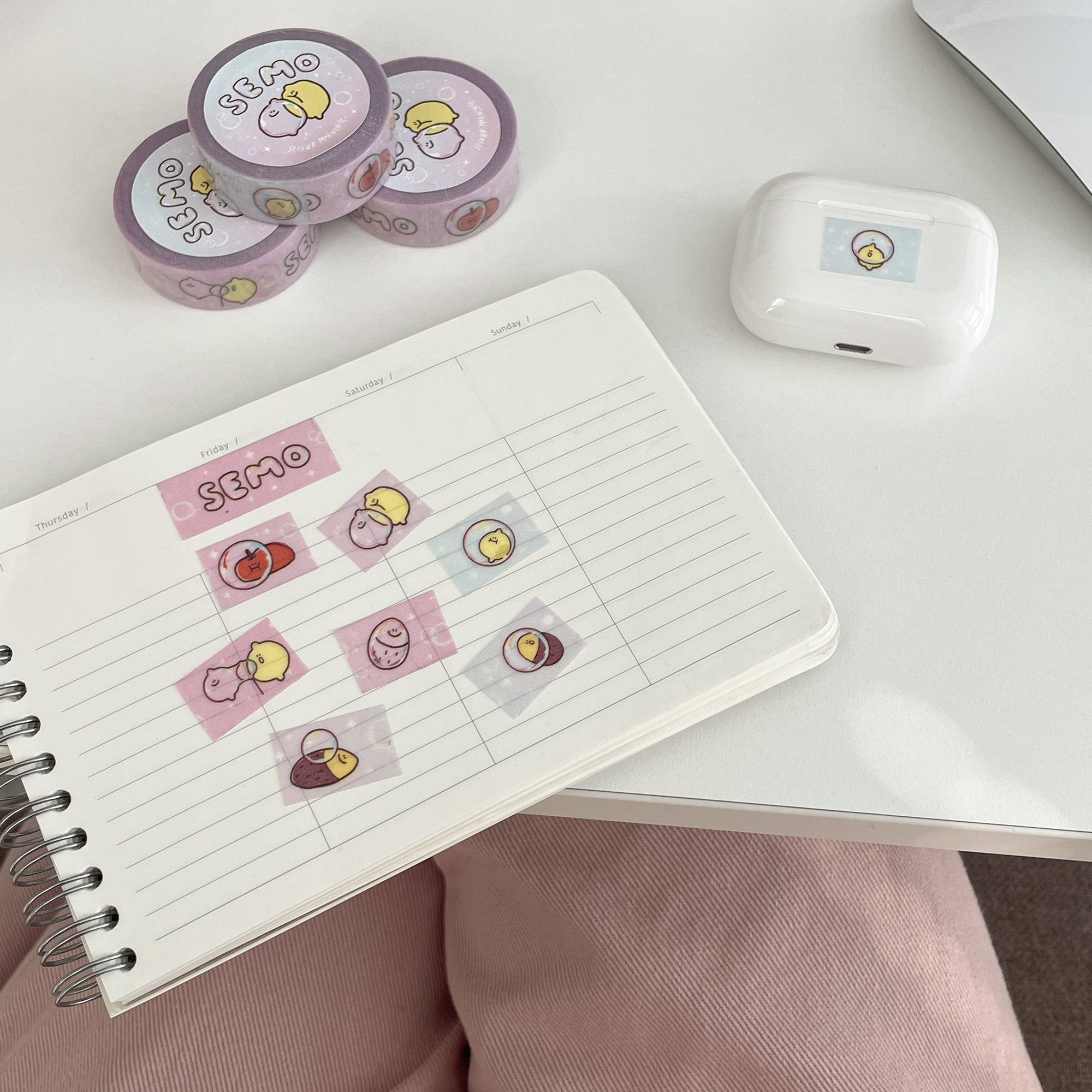 Second Morning - MASKING TAPE｜BUBBLE