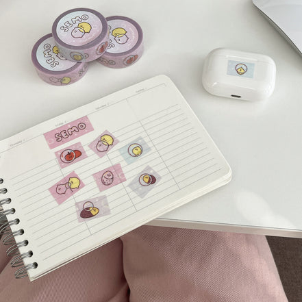 Second Morning - MASKING TAPE｜BUBBLE