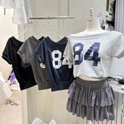 KR 84 CROPPED TSHIRT (4 COLORS)