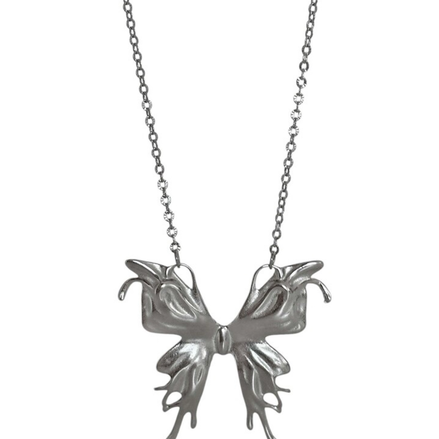 OFUSE - 24 winter - butterfly necklace