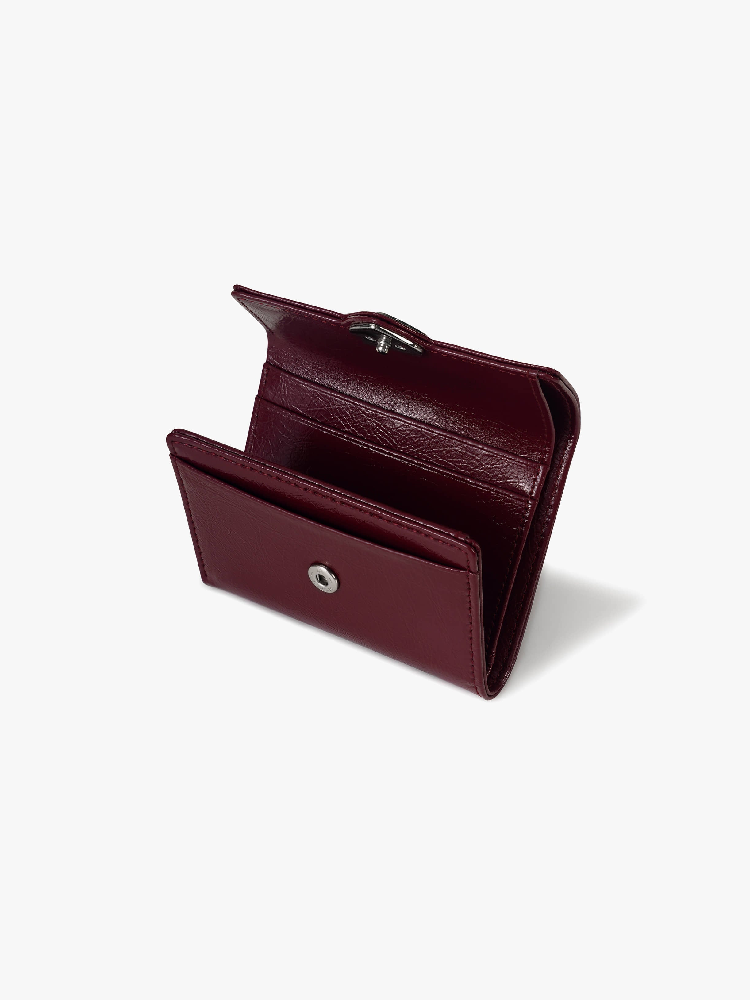 HEARTY BRIDGE POCKET MINI (DEEP CHERRY)
