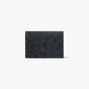 MATT TRIANGLE WALLET (LEOPARD NAVY)