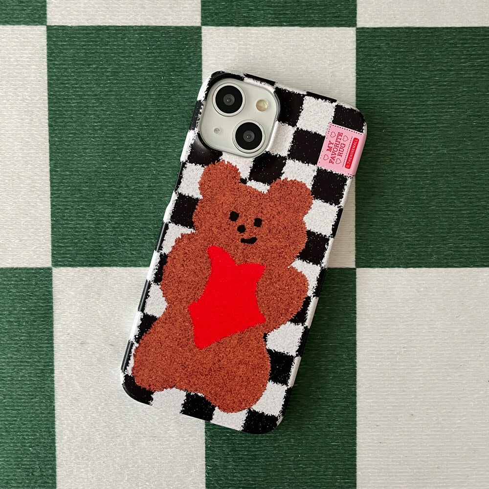 THE NINE MALL - gummy checkerboard rug 硬殼