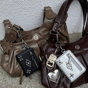 ambler buckle shoulder bag (brown)