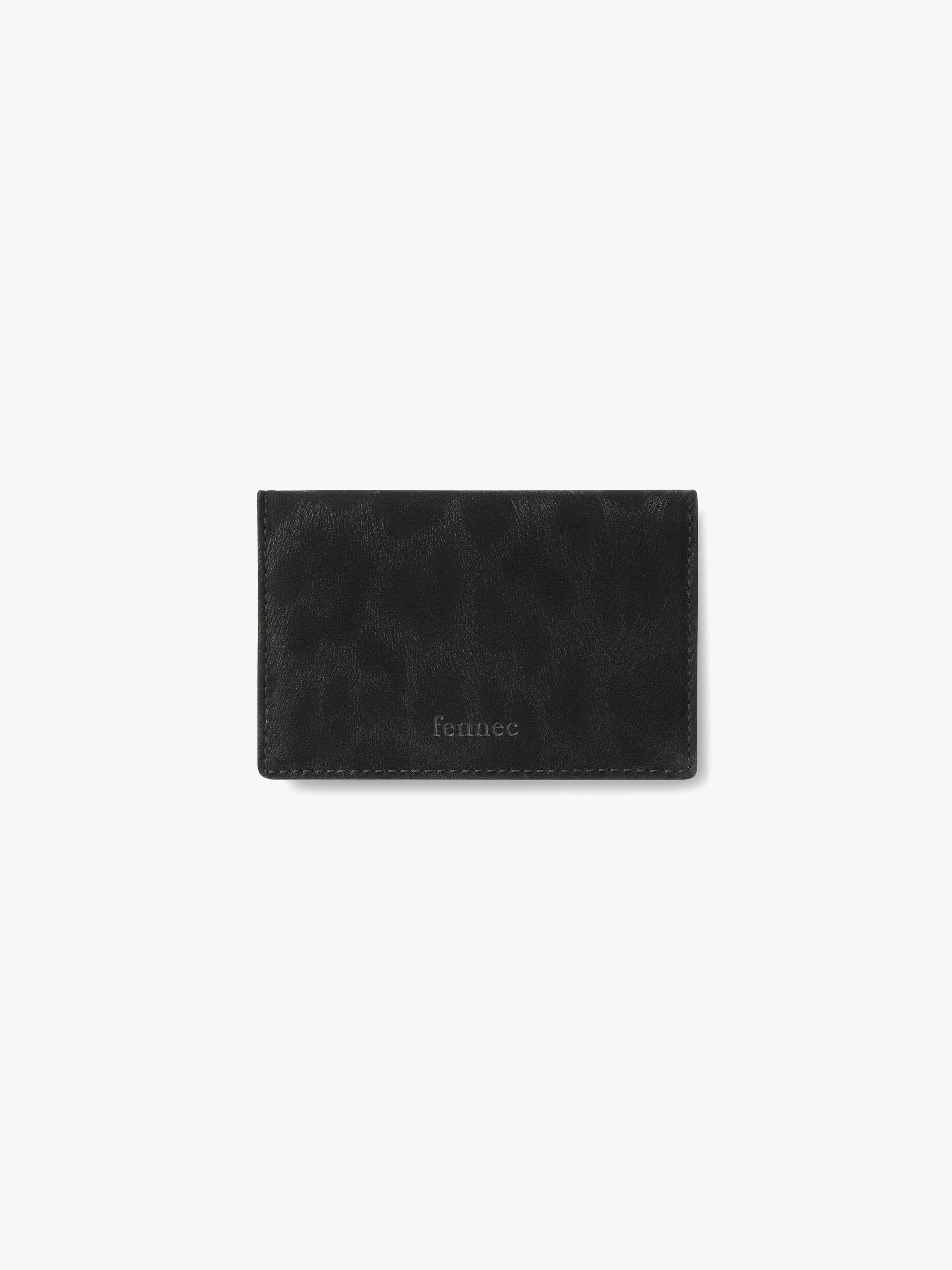 LEO CARD CASE (BLACK)