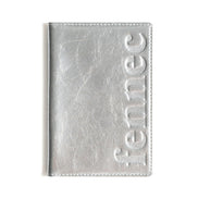 CRINKLE PASSPORT CASE (SILVER)