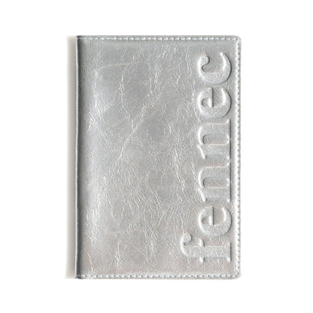 CRINKLE PASSPORT CASE (SILVER)