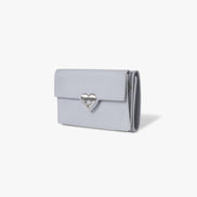 HEARTY TRIPLE WALLET (MISTY LAVENDER)