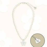 Almost Blue - SMILE FLOWER PEARL CHOKER
