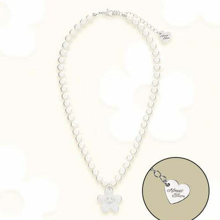 Almost Blue - SMILE FLOWER PEARL CHOKER