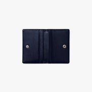 CRINKLE SOFT CARD CASE (NAVY BLUE)